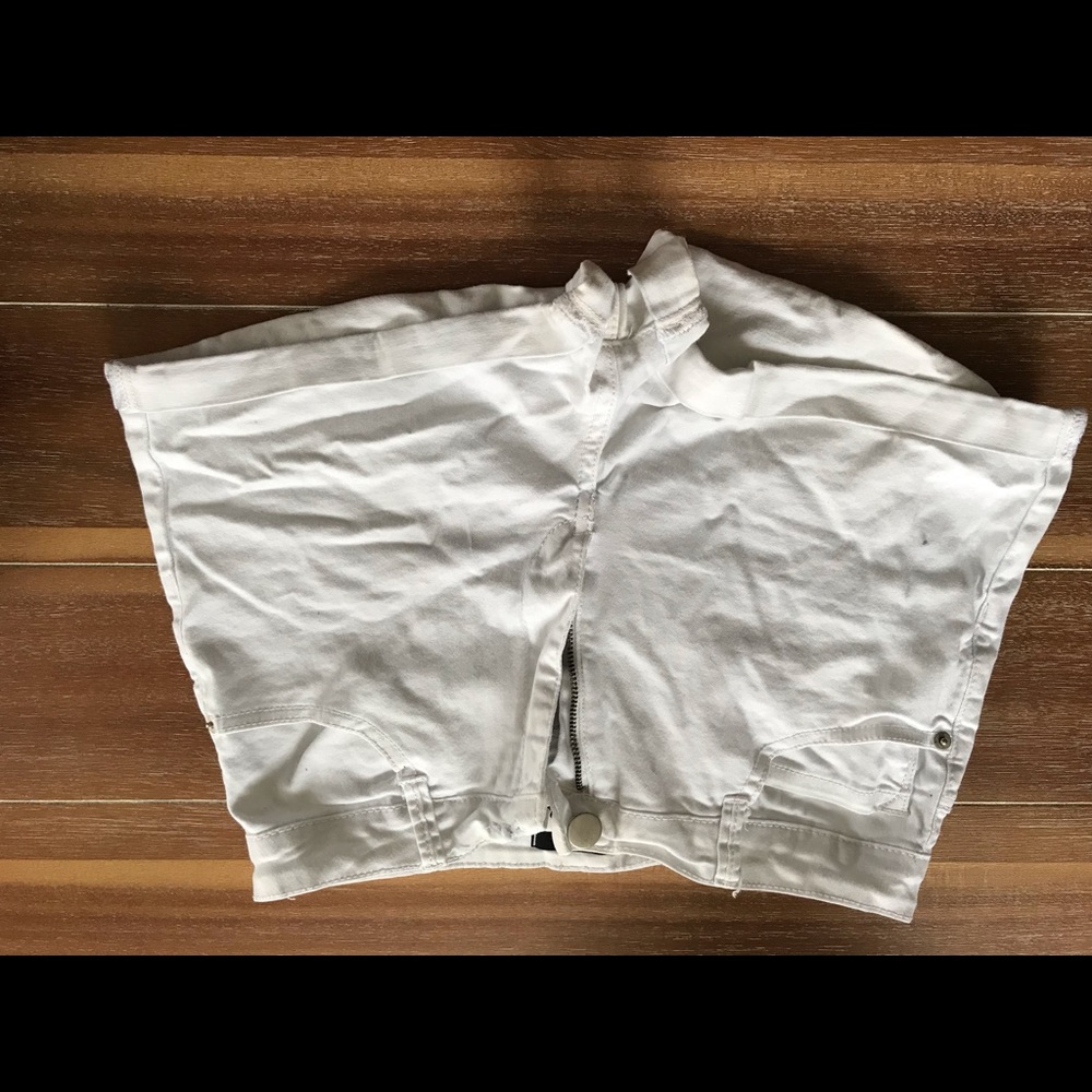 White shorts